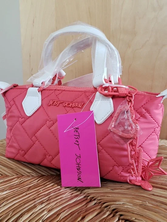 Betsey Johnson Mini Satchel NEW! - Picture 13 of 16